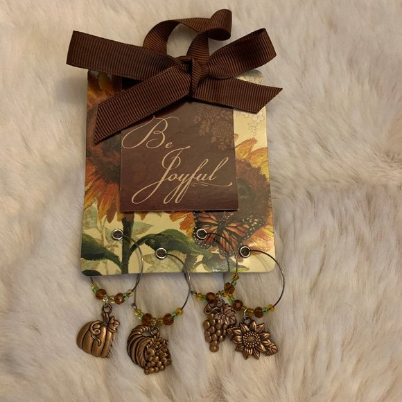 Other - Wine Bottle Neck Decor Set of four